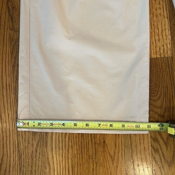 L’ACADEMIE REVOLVE Delphine Pant Blush Wide Leg Crop Khaki Women’s Size Small - Picture 10 of 16